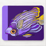 Purple Fish mousepads
