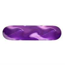 purple flame skate board deck
