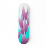 Purple Flame Skateboard