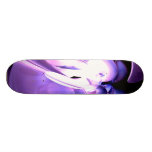Purple Flare Abstract Skateboard V1
