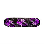 Purple Floral skateboards