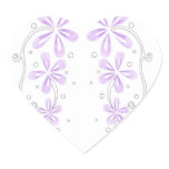 Purple Floral Vines
