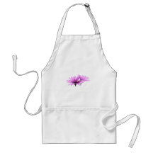 Purple Flower Aprons