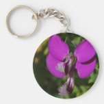 Purple Flower At Balboa Park Keychains