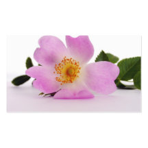 Purple Flower Bookmark Favour (Customisable) Business Card