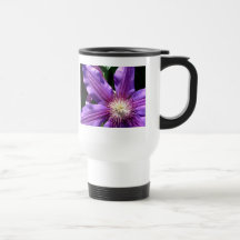 Purple Flower: Clematis Mug