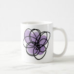 Purple Flower Coffee Mug