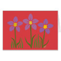Purple Flower Patch cards