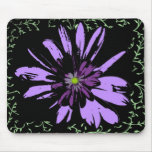 Purple Flower Power Mousemat