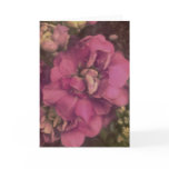 purple flower with quote from book of Ruth card