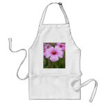 Purple Flowers Buds Petals On Grass Apron