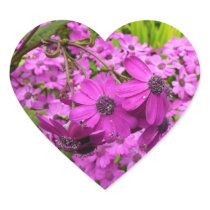 Purple Flowers from San Francisco Sticker