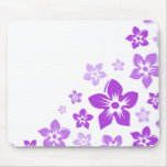 purple flowers mousemat