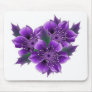 purple flowers mouse pads