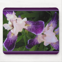 Purple Flowers Mousepad
