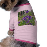 Purple Flowers Pet Sweater pet clothing