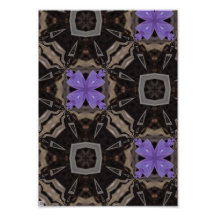 Purple Flowers Photo Print