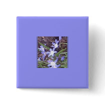 Purple flowers welcome Spring buttons