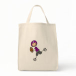 Purple Football Player Bag