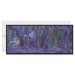 Purple forest giant bookmarks rack cards