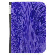 Purple Fountain Kindle Case