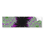 Purple Fractal bumpersticker