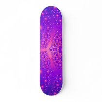 Purple Fractal: Vector Art: Custom Skateboard