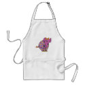 purple fruity elephant aprons