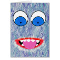 Purple Fuzz Monster Cards