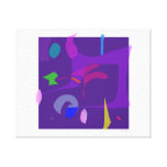 Purple Gallery Wrap Canvas