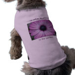 Purple Gerbera Daisy Flower Pet Clothing pet clothing