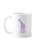 PURPLE GIRAFFE mugs