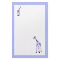 purple giraffes
