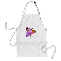 Purple girl player aprons