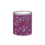 Purple Glitter Mug