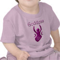 Purple Goddess t-shirts