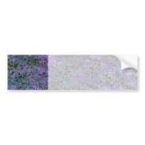Purple, Green, Blue abstract ground background 14 Bumper Stickers