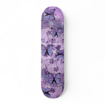 Purple Grunge Skateboard