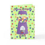 Purple Gumball Machine cards