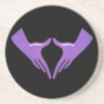 Purple Hands Coasters