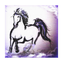"Purple Haze" by Debi Blount Gallery Wrapped Canvas