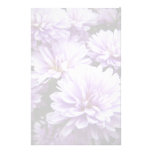 Purple Haze Chrysanthemums Stationery Paper
