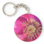 Purple Hellebore Blossom keychains