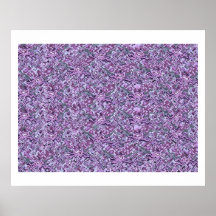 Purple  High Energy Colour Theraphy Jewel Print