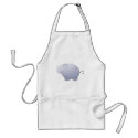 Purple Hippo Kitchen Cooking Apron