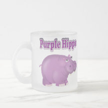 Purple Hippo Mugs