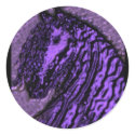 Purple Horse Stickers