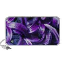 Purple Hyacinth Flower Speakers