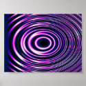 Purple Ink Drip posters