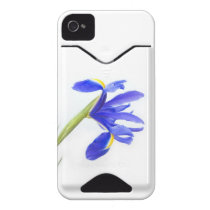 Purple Iris Flower Iphone 4 Id Cover